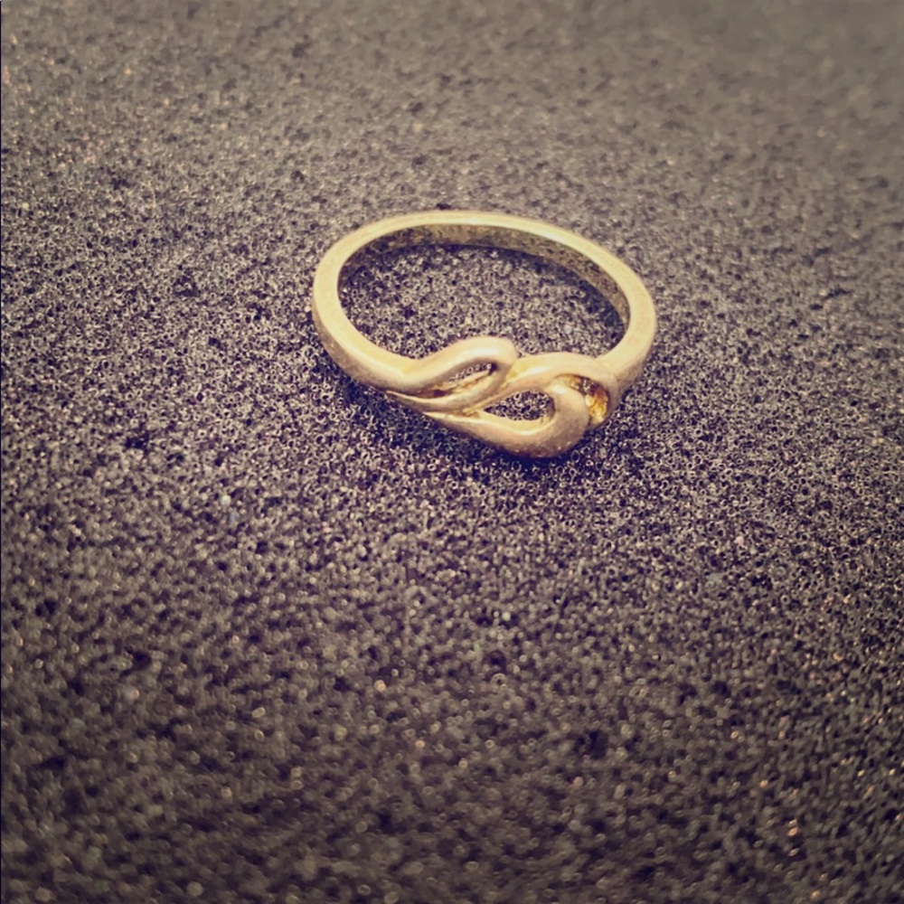 Sterling silver Abstract Band. Size 6